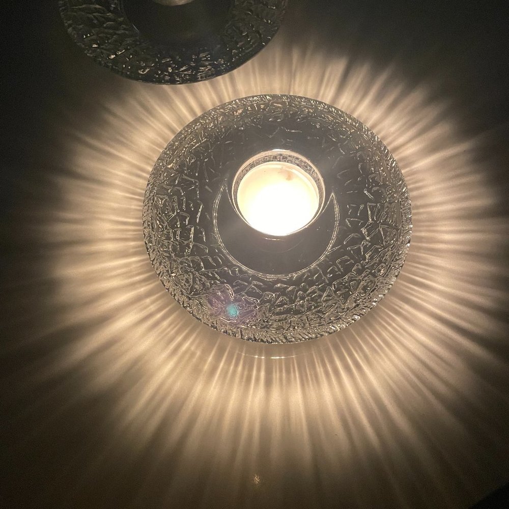 Fancy Candle Holders Like New (4 pieces )